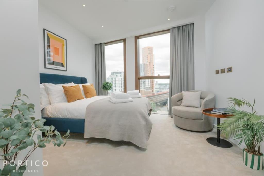 Portico Residences - Beautiful 2 Bed With Pool In Nine Elms Appartamento
